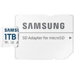 Карта пам'яті Samsung microSDXC 1TB Class 10 UHS-I U3 V30 A2 EVO Plus + SD Adapter [MB-MC1T0SA/EU] [112840] - мініатюра 3
