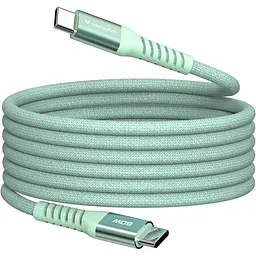 Кабель Verbatim 60 Вт /USB-C–USB-C /120 см-зелений (31864)
