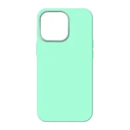 Силиконовый чехол для Apple iPhone 14 Pro, ICON2 Case, зеленый, противоударный, панель, защита всего корпуса, матовая поверхность Soft Touch, выступает над дисплеем, совместим с защитными стеклами и пленками, с микрофиброй, ArmorStandart (ARM63599)