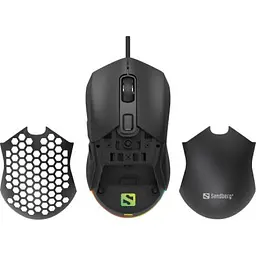 Комп'ютерна мишка Sandberg FlexCover 6D Wireless Huano Black (640-28) - мініатюра 4