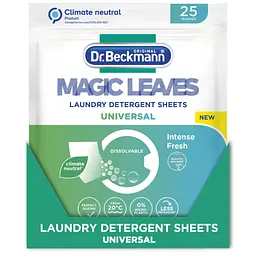 Серветки для прання Dr. Beckmann Magic Leaves Універсальні 25 шт. (4008455585116)