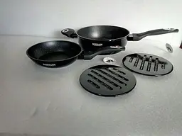 Набір каструль Bohmann BH 40 Black 10 предметів - мініатюра 7