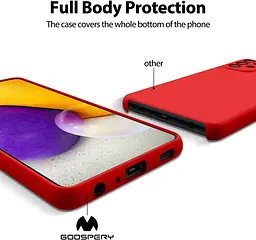Чохол Soft-Touch Silicone Case для Samsung Galaxy A72 A725 [Red] HC [57240] - мініатюра 2