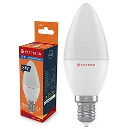 Лампочка Electrum С37 8W PA LC-32 E14 4000K PERFECT (A-LC-1429) - мініатюра 2