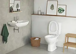 Унітаз-компакт Cersanit Arteco 616 CleanOn 011 3/5 л з дюропластовим сидінням SoftClose+QuickRelease 30412 - мініатюра 6