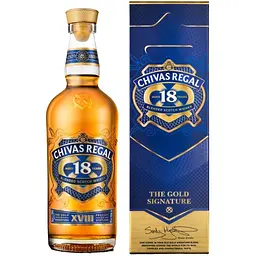 Виски Chivas Regal 18 лет Gold Signature, 40%, 0,7 л (655799)