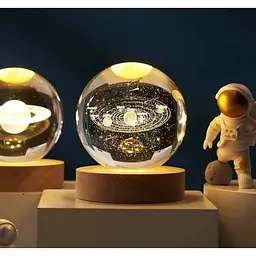 Світильник нічник 3D з LED підсвічуванням на тумбочку в спальню для дітей на подарунок - мініатюра 3