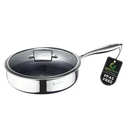 Сотейник Bergner Steelblue з кришкою 28 см (BG-33224-BL)