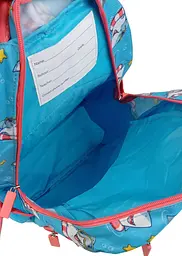 Рюкзак шкільний Riciclo Schulrucksack 19 л 41x30x13 см поліестер блакитний (акули) - мініатюра 8