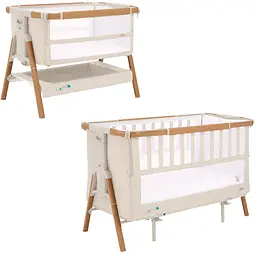 Ліжечко-трансформер 2 в 1 Tutti Bambini CoZee XL бежеве (211209/7508) - мініатюра 3