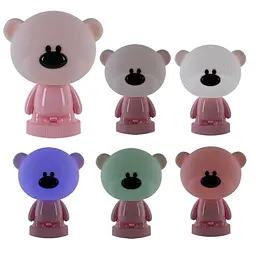 Світильник-нічник Kite LED з акумулятором Bear рожевий (K24-490-2-2) - мініатюра 3