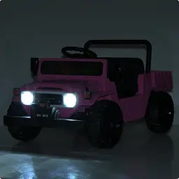 Дитячий електричний джип Bambi Toyota 12V одномісний до 50 кг Синій (DE-169-E-908) - мініатюра 11