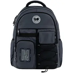 Рюкзак GoPack Education Teens 184 темно-сірий Темно-сірий (GO26-184L-4) - мініатюра 3