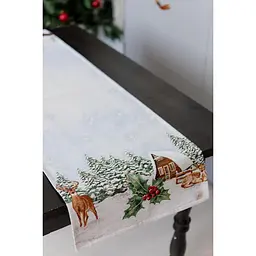 Доріжка гобеленова Прованс Squirrel з люрексом 35 x 100 см (41745) - мініатюра 4