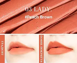 Тінт для губ Eyenlip Deep Velvet Tint №3 Lady 4.3 г - мініатюра 3