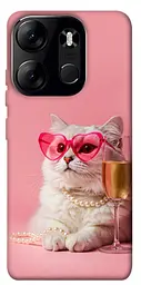 Чохол Demsky Pinky cat для Tecno Spark Go 2023