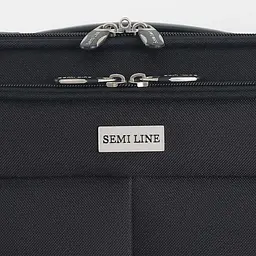 Валіза Semi Line 24" (M) Black/Blue Lines (T5753-2) - мініатюра 8
