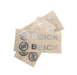 Наклейка з логотипом Buick метал, на клейкій стрічці 1шт (універсальна)