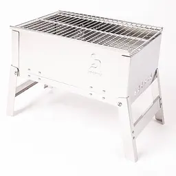 Гриль вугільний Bo-Camp Compact Delux Silver (8108360), Сріблястий