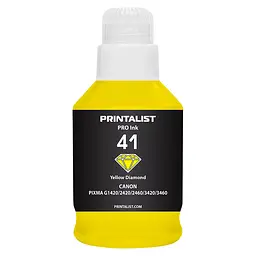 Чорнило PRINTALIST GI-41 для Canon Pixma G2420/3420 190г Yellow водорозчинне (PL41Y)