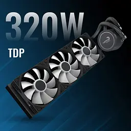 Система водяного охолодження Aerocool Abyss L360R Black (ACLA-AB36117.11) [177349] - мініатюра 11