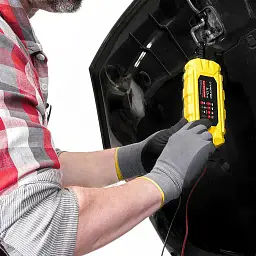 Зарядний пристрій Trotec PBCS 2A 12V 4-60Ah для автомобільного акумулятора (DAS302833) - мініатюра 9
