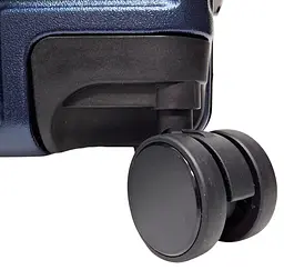 Валіза середня M Madisson Snowball 66503 M 64x43x26 см 100% полікарбонат на клямках Темно-синій - мініатюра 10