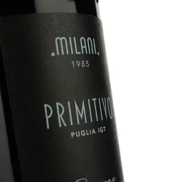 Вино Milani Primitivo Salento, 13%, 0,75 л (880127) - мініатюра 3