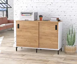 Тумба офісна LS-1200-830 Loft Design (Дуб Крафт золотий)
