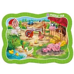 Пазли-вкладинки "Ферма" Vladi Toys RK7020-03