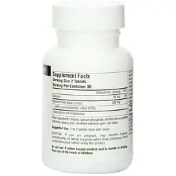Екстракт кори сосни Source Naturals 150 мг 30 таблеток - мініатюра 2