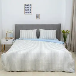 Постільна білизна двоспальне Viluta Варена бавовна Wash Printed W 10-2 175х210 см - мініатюра 2