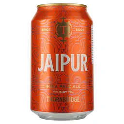 Пиво Thornbridge Jaipur IPA, світле, 5,9%, з/б, 0,33 л