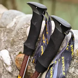 Трекінгові палиці телескопічні Vipole Trango 63-135см - сірі (S25-15) - мініатюра 6