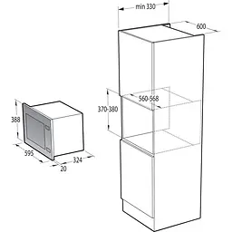 Мікрохвильова піч Gorenje BM201AG1BG (738290) [99922] - мініатюра 12