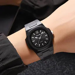 Наручний годинник Skmei 2382 Black Silver, 2382BKSI (18367) - мініатюра 4