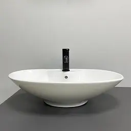 Умивальник VBI Carovilli white накладний VBI-015504, Білий - мініатюра 4