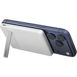 Універсальна мобільна батарея Belkin Magnetic Kickstand 5000mAh 20W White (BPD011HQWH)