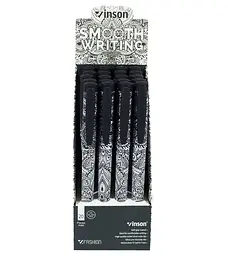 Ручка Tattoo А3/M 45639 Vinson Fashion 0,7мм, кулькова синя (6948910000236) - мініатюра 2