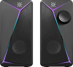 Акустична система 2.0 Defender J5, Black, 6 Вт, 3.5 мм, LED підсвічування, живлення від USB, 1 м (65965) - мініатюра 5