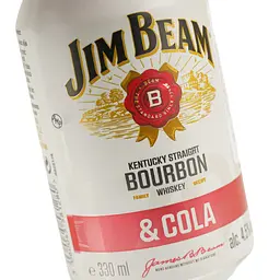 Напій слабоалкогольний Jim Beam Bourbon&Cola, 6%, 0,33 л - мініатюра 5