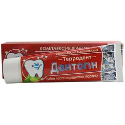 Зубна паста Triuga 449 "Дентогін терродент" 100 мл (4820164640449)