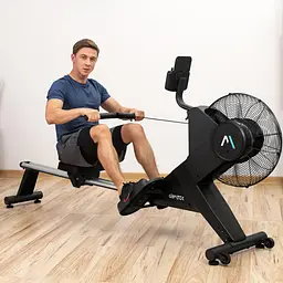 Гребний тренажер Gymtek XR2000 електромагнітний з аеродинамічним навантаженням - мініатюра 5