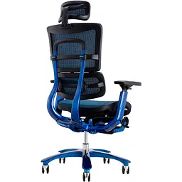 Офісне крісло GT Racer X-815L Black/Blue (W-85) [147933] - мініатюра 5