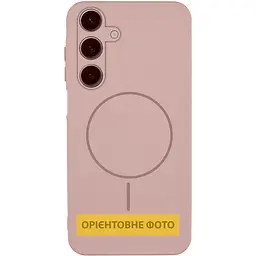 Чохол Silicone Cover Lakshmi Full Camera (AA) with Magnetic Fit для Samsung Galaxy A07 Рожевий / Pink Sand