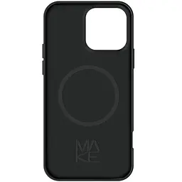 Чохол MAKE Apple iPhone 16 Pro Max Silicone Solo Black - мініатюра 6