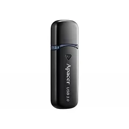 USB флеш накопичувач Apacer 64GB AH355 Black USB 3.0 (AP64GAH355B-1) - мініатюра 5