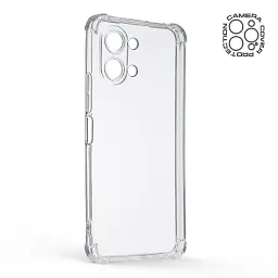 Чохол ArmorStandart Air Force для Tecno Spark Go 3 4G Camera cover Clear - мініатюра 2