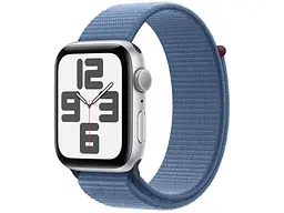 Смарт-годинник Apple Watch SE 2 GPS 40mm Silver Aluminium Case with Winter Blue Sport Loop (MRE33)