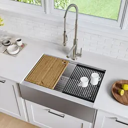 Кухонна мийка Kraus Kore KWF410-30, Нержавіюча сталь - мініатюра 2